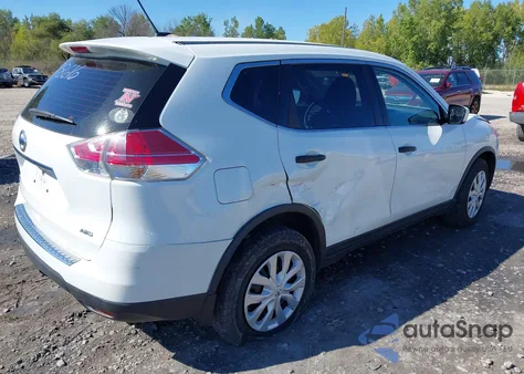 2016 Nissan Rogue S from USA, damaged, VIN KNMAT2MV9GP623048